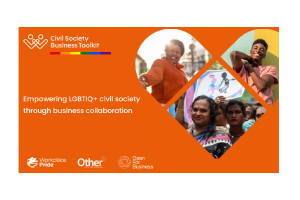 Workplace Pride releases the Civil Society Business Toolkit