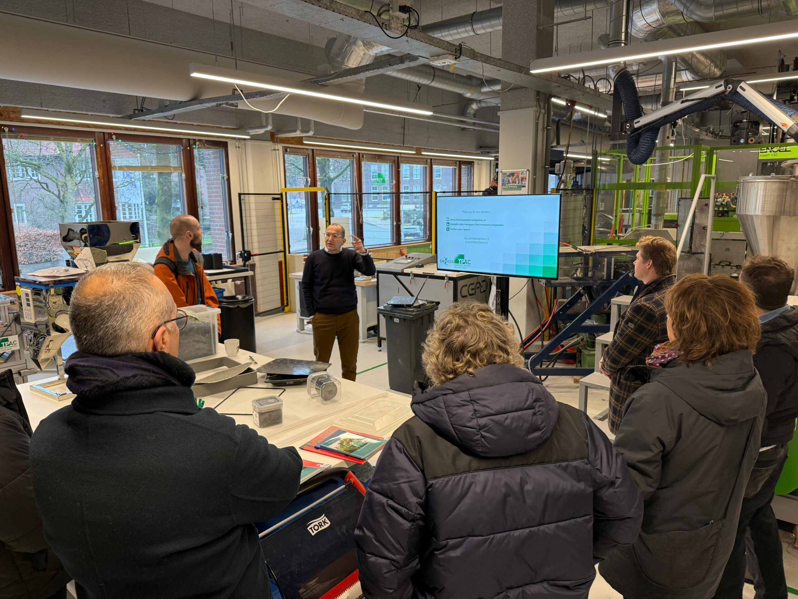 Saxion University site visit with Tech@Workplace Pride