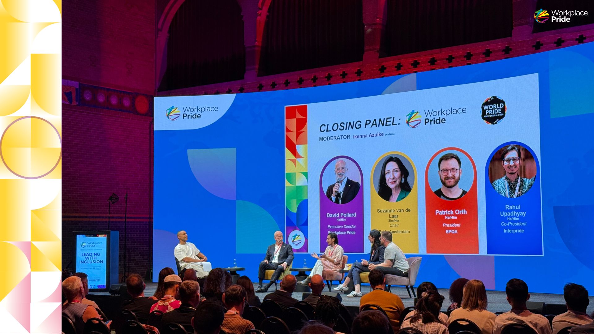 Event Promo 1920x1080px Closing panel from the workplace pride international conference.